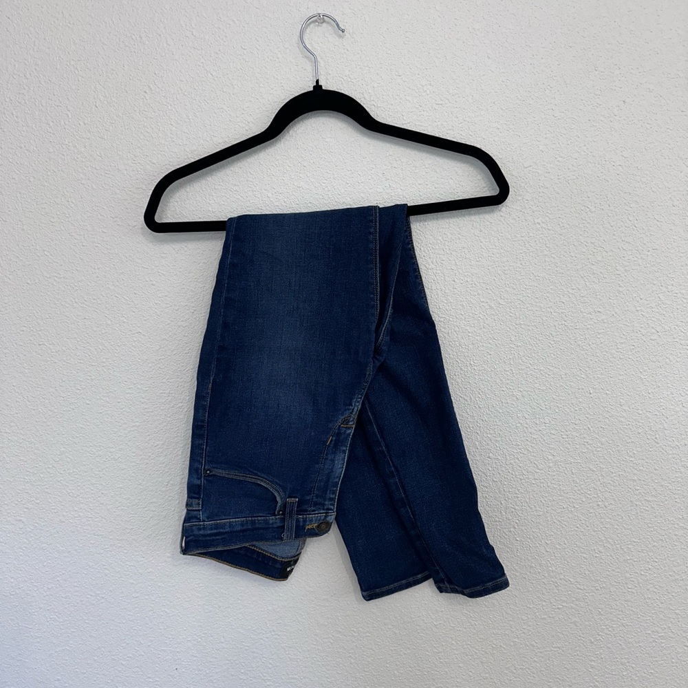 Hudson dark blue skinny jeans size 25 high rise Blair